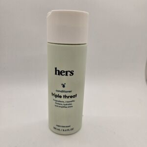 Hers Triple Threat Conditioner Napa Rose Hydrate Thicken 6.4Oz
